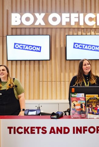Photo of the Box Office at the Octagon