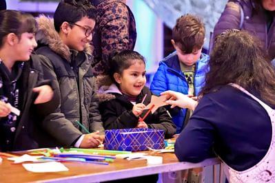 Children being creative in arts and craft