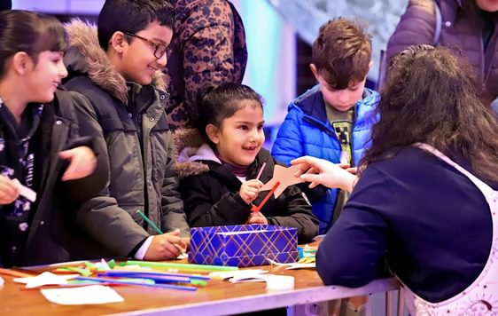 Children being creative in arts and craft