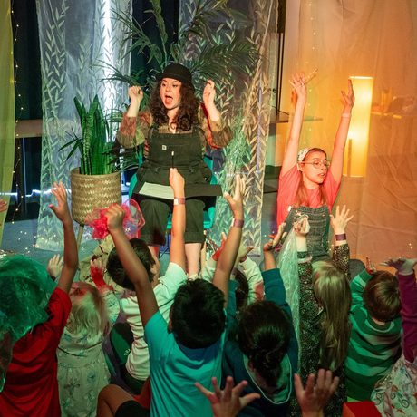 Storytelling session with children