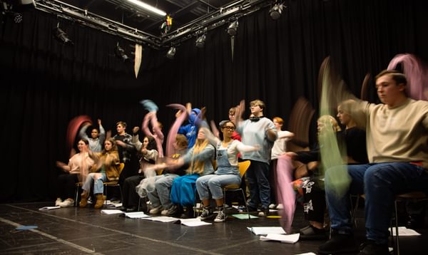 Image of youth performers on stage