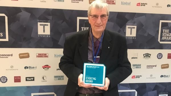Jim Whaite Unsung Hero Award at The Stage Awards