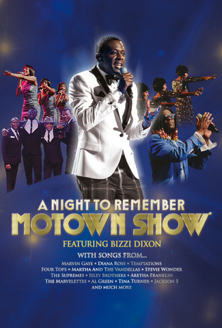 A group of singers in 1960s outfits