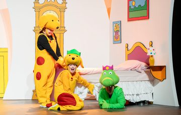 Spot the Dog with his friends in his bedroom