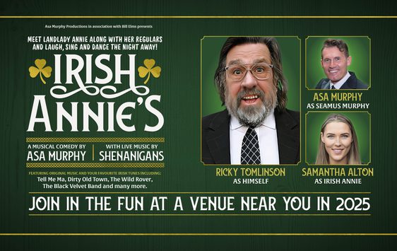 Ricky Tomlinson, Asa Murphy and Samantha Alton