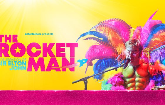 Colourful Image of Elton John tribute act