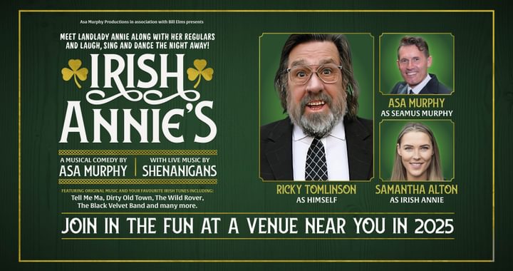 Ricky Tomlinson, Asa Murphy and Samantha Alton