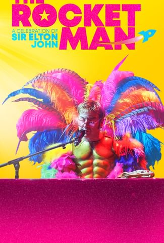 Colourful image of Elton John tribute act