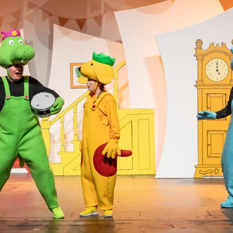 Spot the Dog with his friend Hippo and Croc