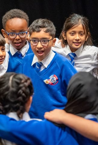 Picture of pupils from Pikes Lane School