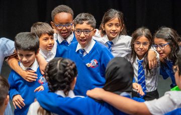 Picture of pupils from Pikes Lane School