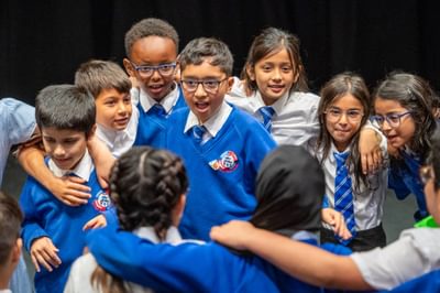 Picture of pupils from Pikes Lane School