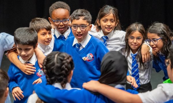 Picture of pupils from Pikes Lane School